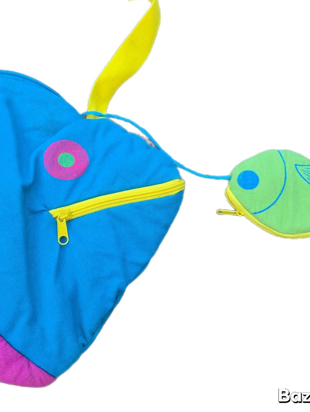90s Colorful Fish Beach Bag - Picture 3 of 7